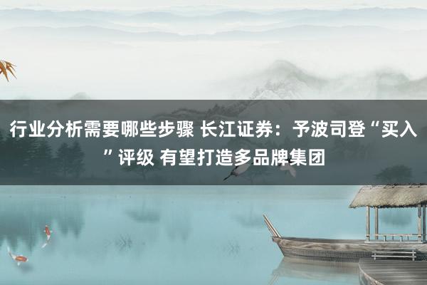 行业分析需要哪些步骤 长江证券：予波司登“买入”评级 有望打造多品牌集团