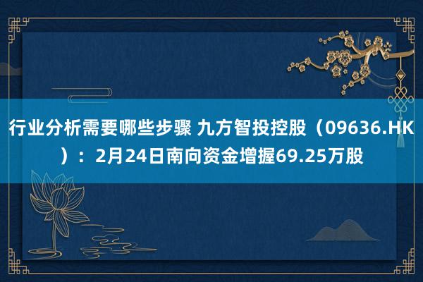 行业分析需要哪些步骤 九方智投控股（09636.HK）：2月24日南向资金增握69.25万股