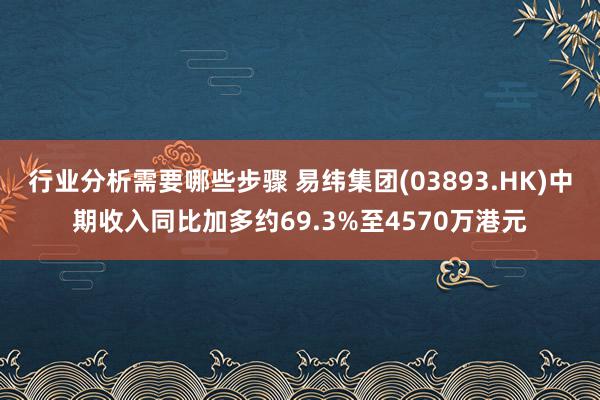 行业分析需要哪些步骤 易纬集团(03893.HK)中期收入同比加多约69.3%至4570万港元